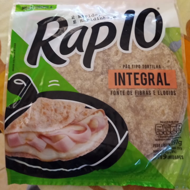 photo of Rap 10 Pão Tortilha Integral shared by @ana1beatriz2vieira3 on  20 Apr 2022 - review