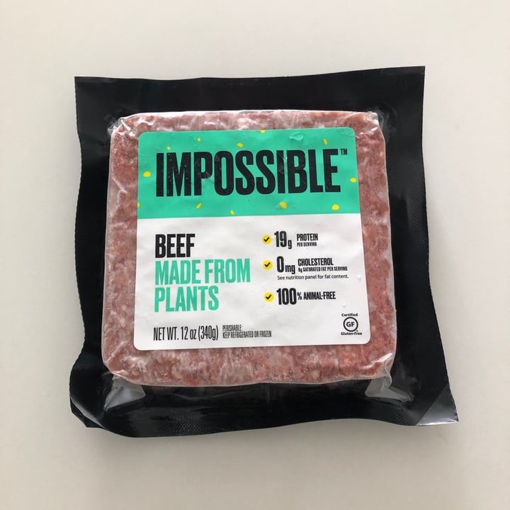 photo of Impossible Foods Impossible Meat shared by @cattitude on  02 Jul 2021 - review