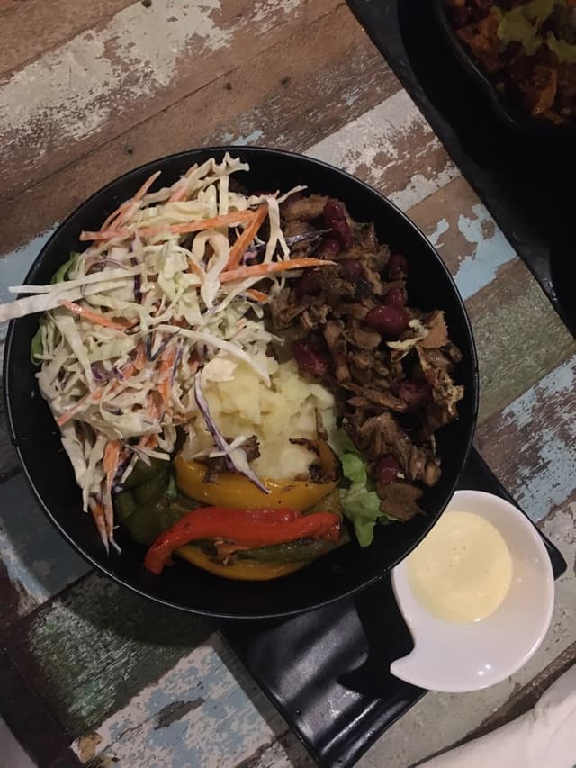 Photo of the dish “Meaty Mushroom Bowl”