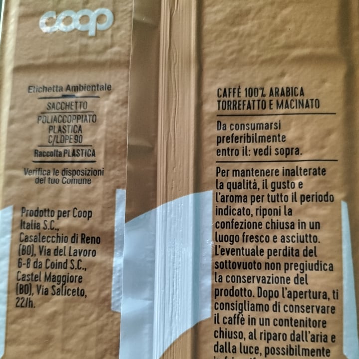 photo of Coop Caffè 100% arabica macinato per moka shared by @raffa70s70 on  20 May 2022 - review