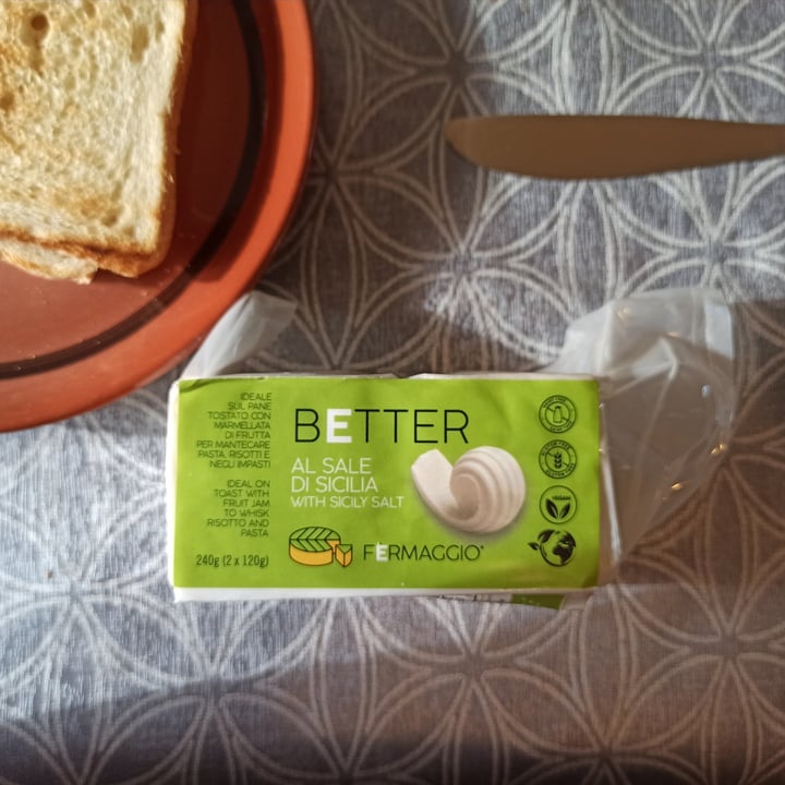 review photo of Fermaggio Fermaggio Better burro vegetale shared by @cipsi on 10 Apr 2022 - review