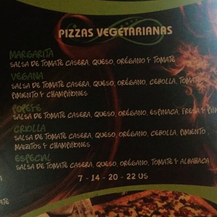 photo of Simon Pizza Pizza vegana shared by @sebastianr on  29 Aug 2021 - review