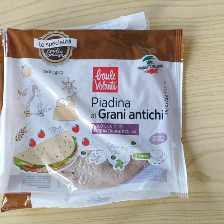 photo of Baule volante Piadina di grani antichi shared by @cicciolina22 on  13 Mar 2022 - review