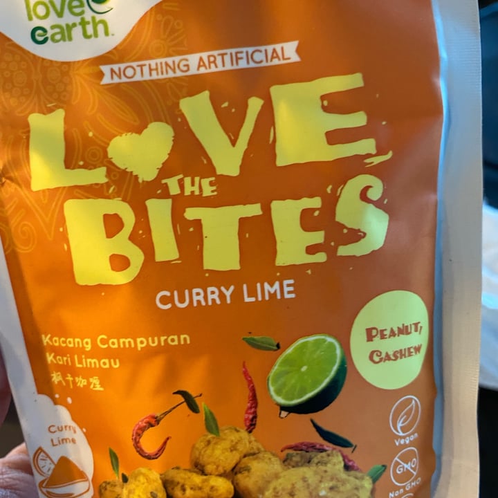 photo of Love Earth Love The Bites Curry Lime shared by @culinaryworkout on  16 Mar 2022 - review