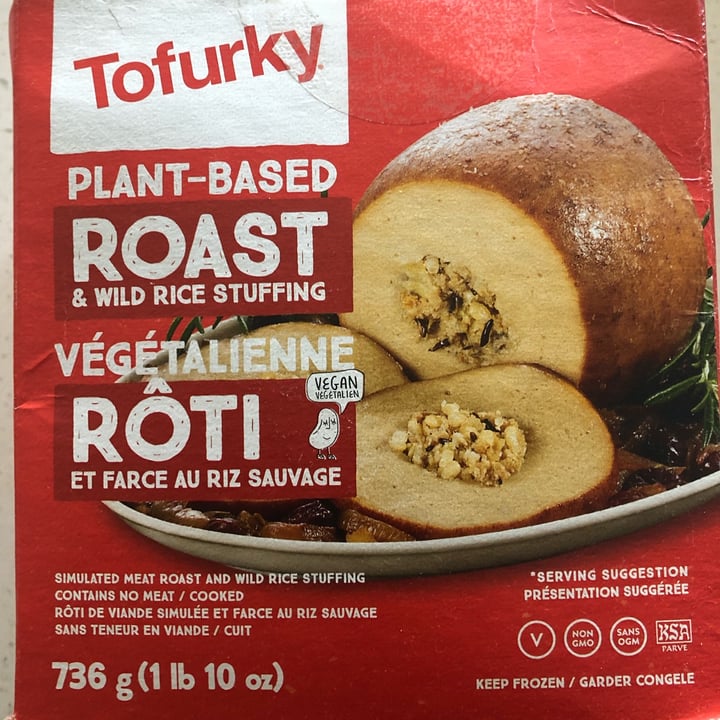 photo of Tofurky Plant Based Roast shared by @sueprozak on  10 Oct 2022 - review