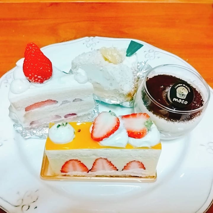 review photo of おやつのアトリエmoco(モコ) ヴィーガンケーキ Vegan cake shared by @veganmolly on 11 Sep 2021 - review