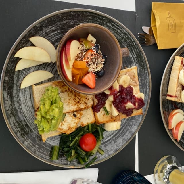 Foto do prato “Brunch Vegano”