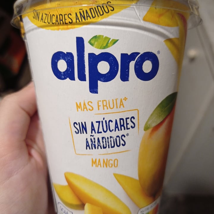 review photo of Alpro Mango Yogurt (No Added Sugars) shared by @flordotoxo on 12 Nov 2020 - review