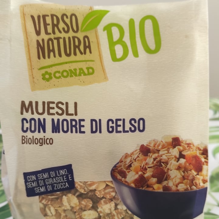 photo of Verso Natura Conad Veg Muesli Con More Di Gelso  shared by @letiziacesari on  11 Mar 2022 - review