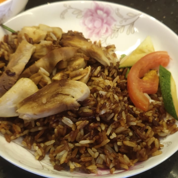 photo of 33 Vegetarian Food Roast Chicken Rice shared by @amazinganne on  24 Oct 2020 - review