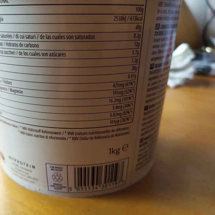 review photo of Myprotein Burro d'arachidi shared by @vagry on 11 Mar 2022 - review