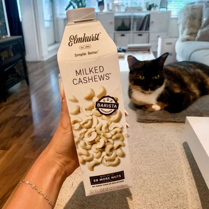 photo of Elmhurst 1925 Milked Cashews Barista Approved shared by @thealexrae on  18 Jun 2021 - review