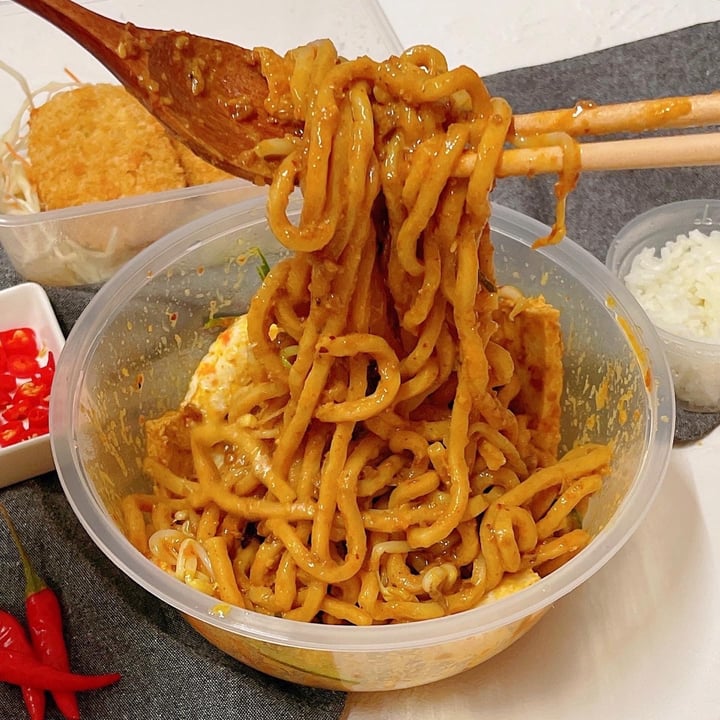 review photo of Menya Kokoro Plant Based Laksa Mazesoba (request Eggless) shared by @veggiexplorer on 28 Aug 2021 - review