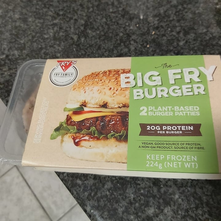 photo of Fry's Family Food The Big Fry Burger shared by @teaganogorman on  15 May 2020 - review