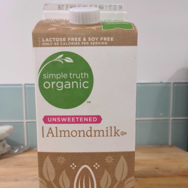 photo of Simple Truth Almondmilk shared by @chidis on  20 May 2021 - review