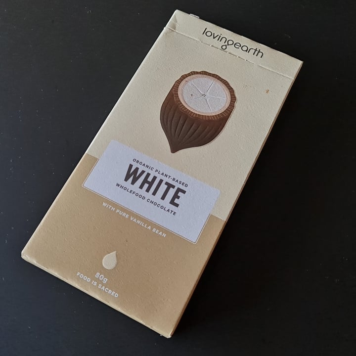 photo of lovingearth White chocolate (with Pure Vanilla Bean) shared by @ed8080 on  25 Jun 2021 - review