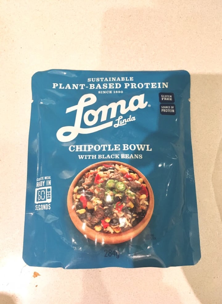 review photo of Loma Linda Chipotle Bowl with Black Beans shared by @jafriyakin on 14 Aug 2019 - review