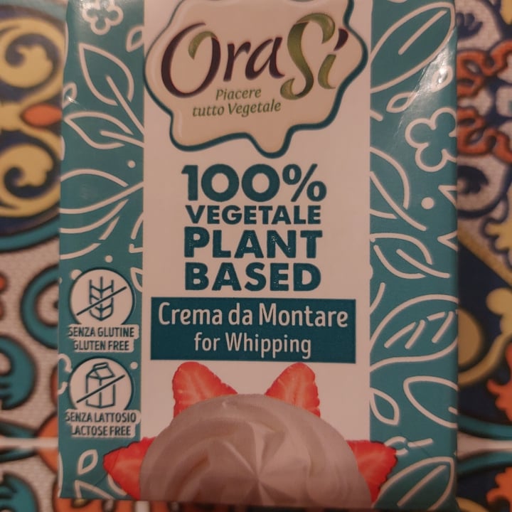 photo of OraSí Crema da montare 100% vegetale shared by @poul on  15 Oct 2022 - review