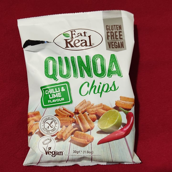 photo of Eat Real Chilli And Lime Quinoa Chips shared by @zveky on  15 Dec 2021 - review