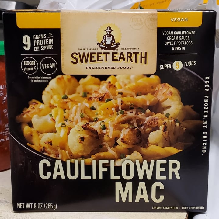 photo of Sweet Earth Cauliflower Mac shared by @oswaldogomez on  25 Jan 2022 - review