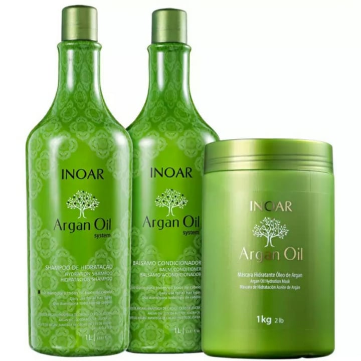review photo of Inoar Kit Inoar argan oil shared by @maraacbarbosa on 04 May 2022 - review