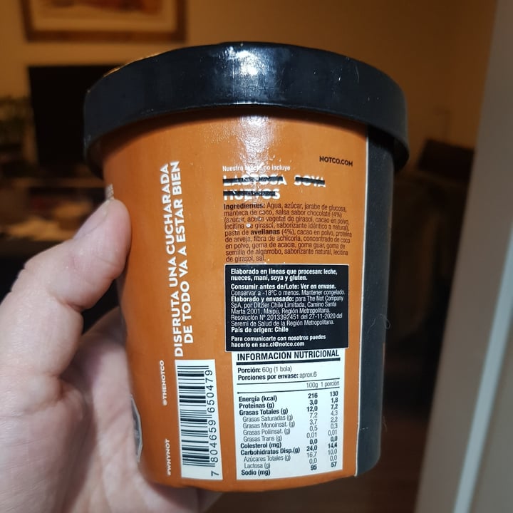 review photo of NotCo Not Icecream Chocolove shared by @carla-flo on 18 Aug 2021 - review