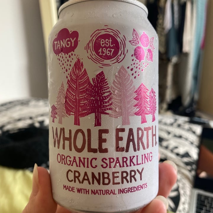 photo of Whole Earth Organic Sparkling Cranberry Drink shared by @kriscallyhenry on  25 Mar 2022 - review