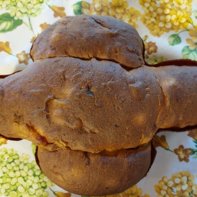 Foto do prato “Colomba vegana”