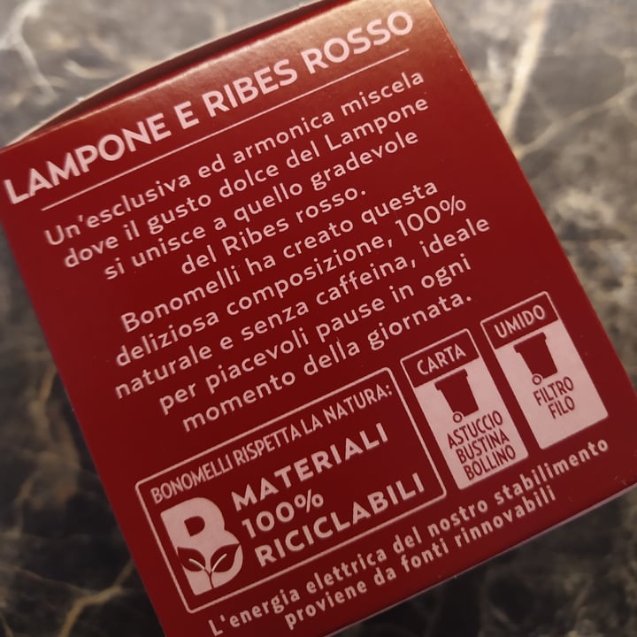 review photo of Bonomelli Infusi Fruttosi Lampone E Ribes Rosso shared by @giorgiadurso on 11 Jan 2022 - review
