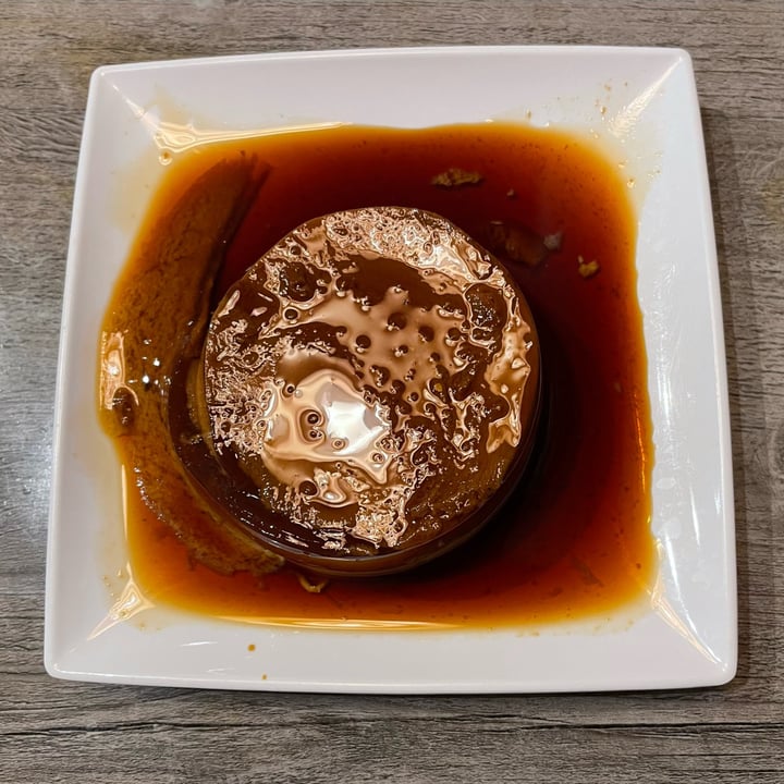 review photo of (Vegan Food Garden Grove) Inner Peace Cafe Flan shared by @katfrench on 04 Oct 2021 - review