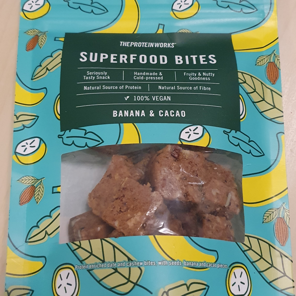 Protein Works Superfood Bites Banana & Cacao Reviews abillion