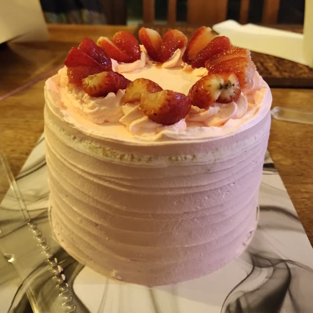 Photo of the dish “Vegan Strawberry Shortcake”