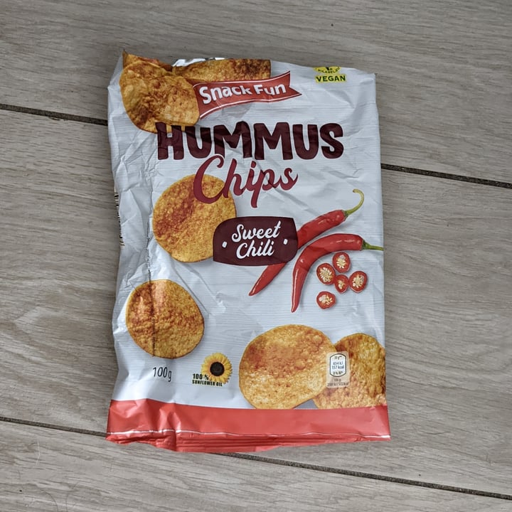 photo of Snack fun - Aldi hummus chips shared by @greenabout on  10 Aug 2022 - review