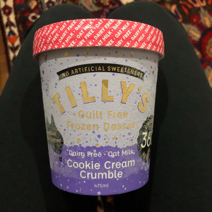 photo of Mrs Tilly’s Cookie Cream Crumble shared by @aishahalattas on  06 Jun 2021 - review
