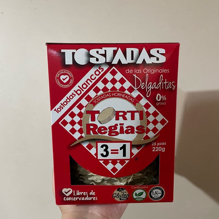 review photo of Torti regias Tostadas Horneadas shared by @je55y on 13 Nov 2022 - review