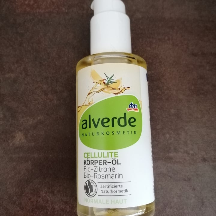 photo of Alverde Naturkosmetik Cellulite körper-öl shared by @gagge on  25 Jul 2021 - review