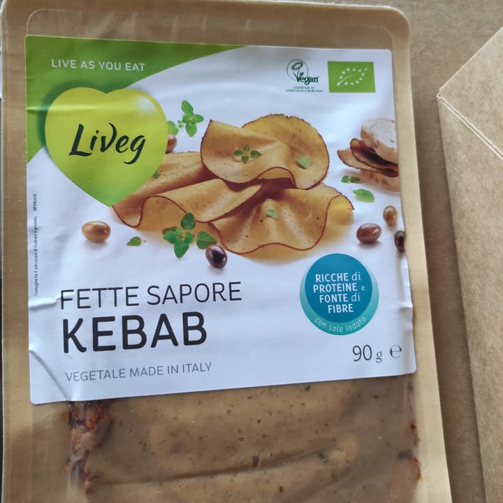 photo of Liveg Fette Sapore KEBAB shared by @improntevegetali on  23 Apr 2021 - review