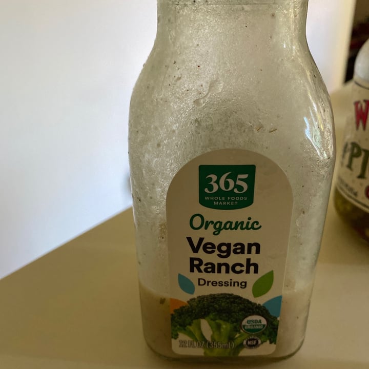 photo of Whole Foods Market 365 Vegan Ranch salad dressing shared by @sas on  09 Jun 2020 - review