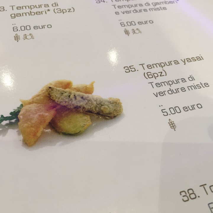 photo of Myu Sushi Tempura Di Verdure shared by @veryveg on  03 Jun 2022 - review