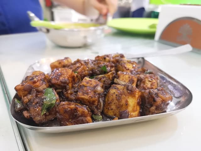 Photo of the dish “Tofu Pepper Fry”