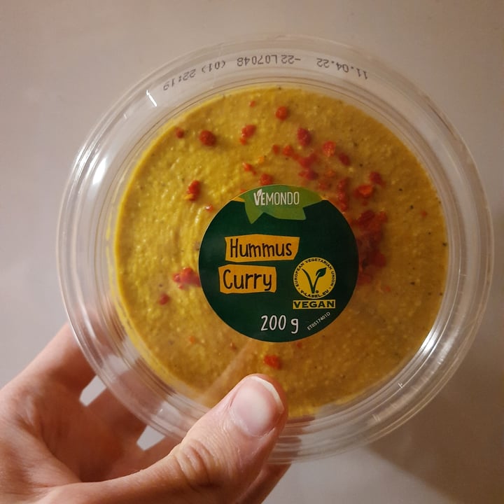 photo of Vemondo Hummus Curry shared by @martino1 on  21 Mar 2022 - review
