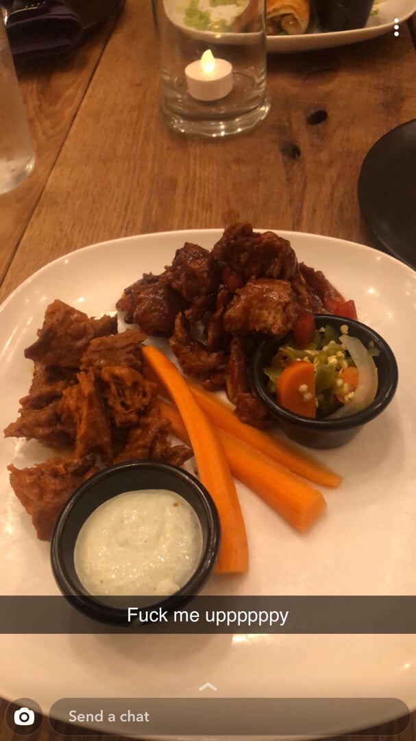 photo of The Greyhound Cafe- No labels, just great food! Wings - bbq and buffalo shared by @ressjobinson on  22 Sep 2019 - review