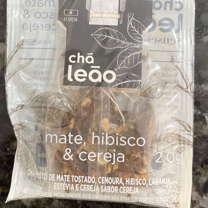 photo of Chá Leão Mate, Hibisco e Cereja shared by @stelamedm on  16 Jun 2022 - review