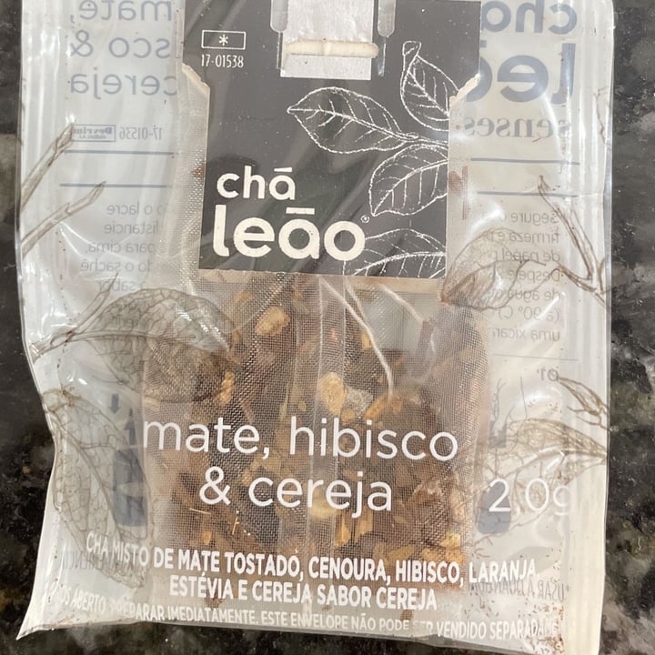 review photo of Chá Leão Mate, Hibisco e Cereja shared by @stelamedm on 16 Jun 2022 - review