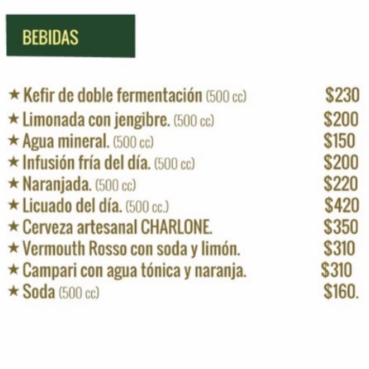 photo of Yedra Cocina Silvestre Kefir de doble fermentación shared by @sechague on  02 Oct 2021 - review