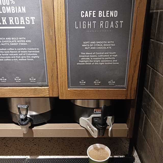 Foto del piatto “Small Cafe Blend Light Roast”