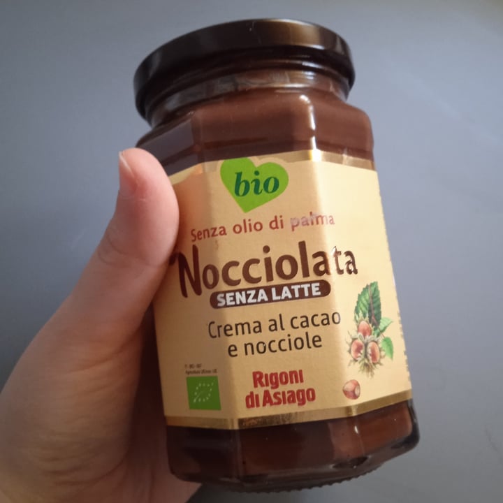 photo of Rigoni di Asiago Nocciolata Dairy Free Hazelnut Spread with Cocoa shared by @enjoymichela on  10 Apr 2022 - review