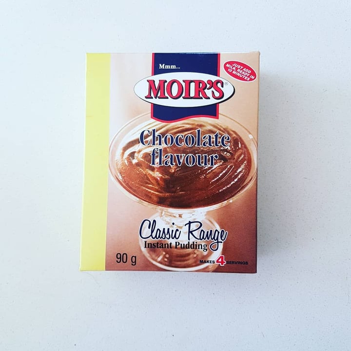 review photo of Moir's Chocolate instant Pudding shared by @boardroomhippie on 17 Feb 2020 - review