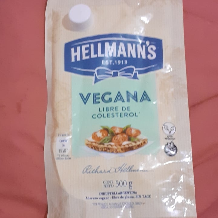 photo of Hellmann’s Hellman’s Vegan Mayonnaise shared by @rociocm on  19 Apr 2021 - review