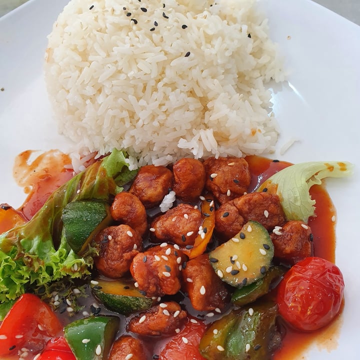 photo of Nature Vegetarian Delights Sweet & Sour Pork shared by @marshmelody on  19 Jul 2022 - review
